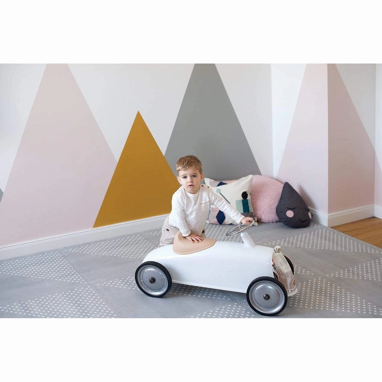 Toddlekind Prettier Puzzle Playmat Earth Dove 120x180cm - 6 Tiles & 12 Edging Borders