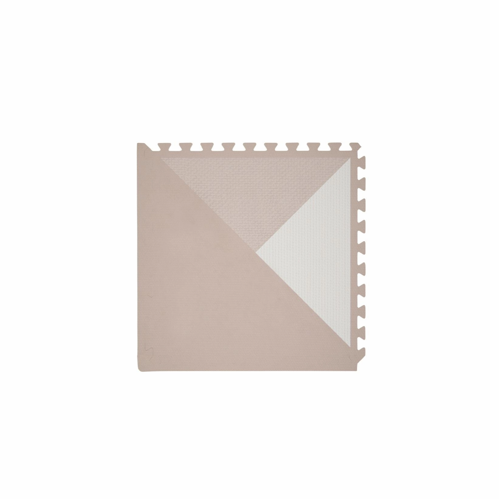 Toddlekind Prettier Puzzle Playmat Kyte Mocha 120x180cm - 6 Tiles & 12 Edging Borders