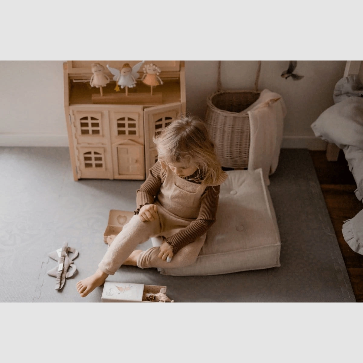 Toddlekind Prettier Puzzle Playmat Persian Lavender 120x180cm - 6 Tiles & 10 Edging Borders