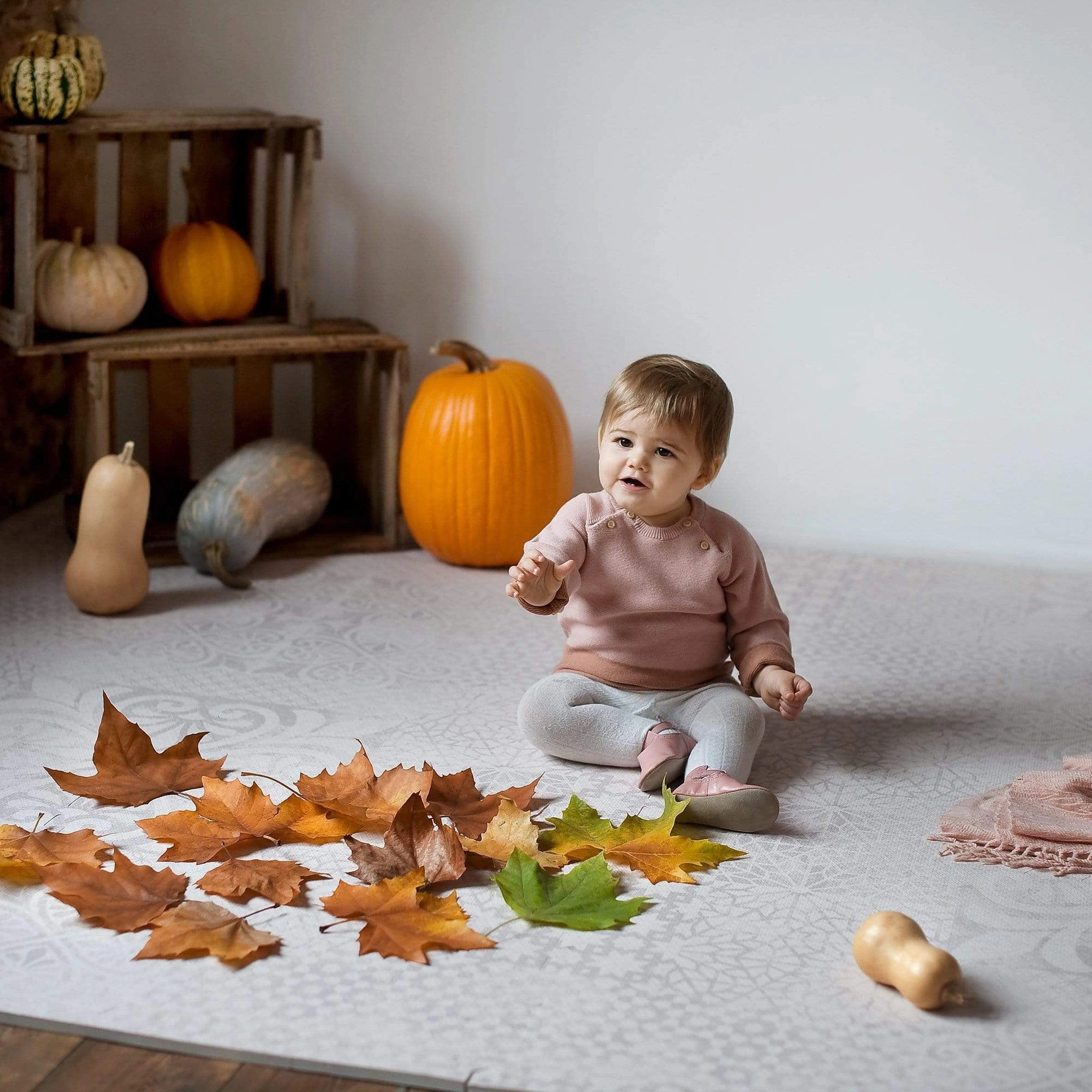 Toddlekind Prettier Puzzle Playmat Persian Sand 120x180cm - 6 Tiles & 10 Edging Borders