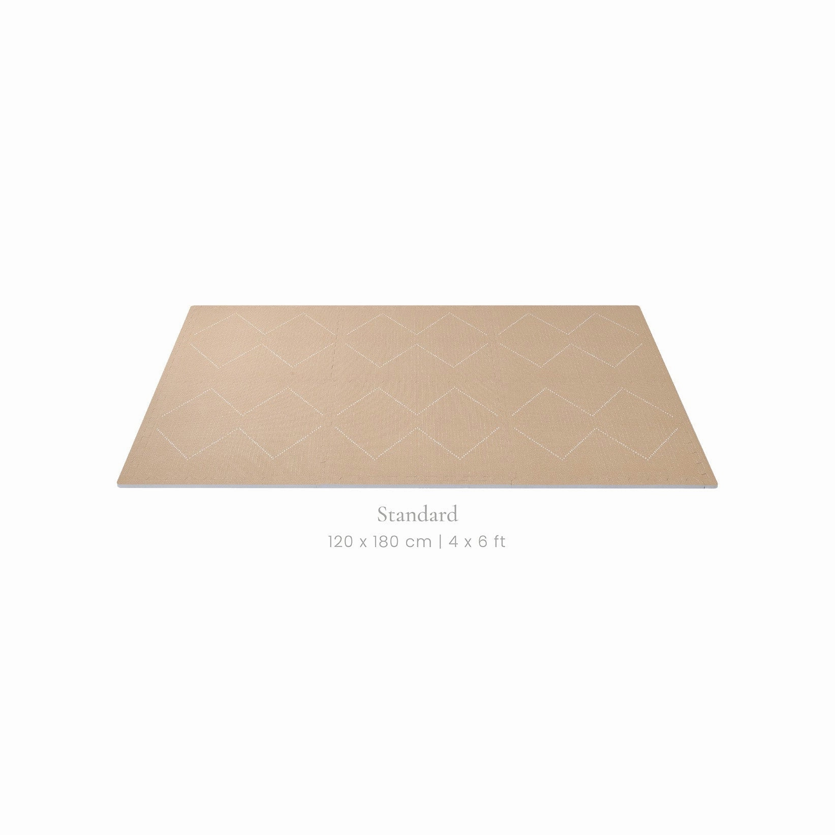 Toddlekind Prettier Puzzle Playmat Tulum Sandstone 120x180cm - 6 Tiles & 12 Edging Borders