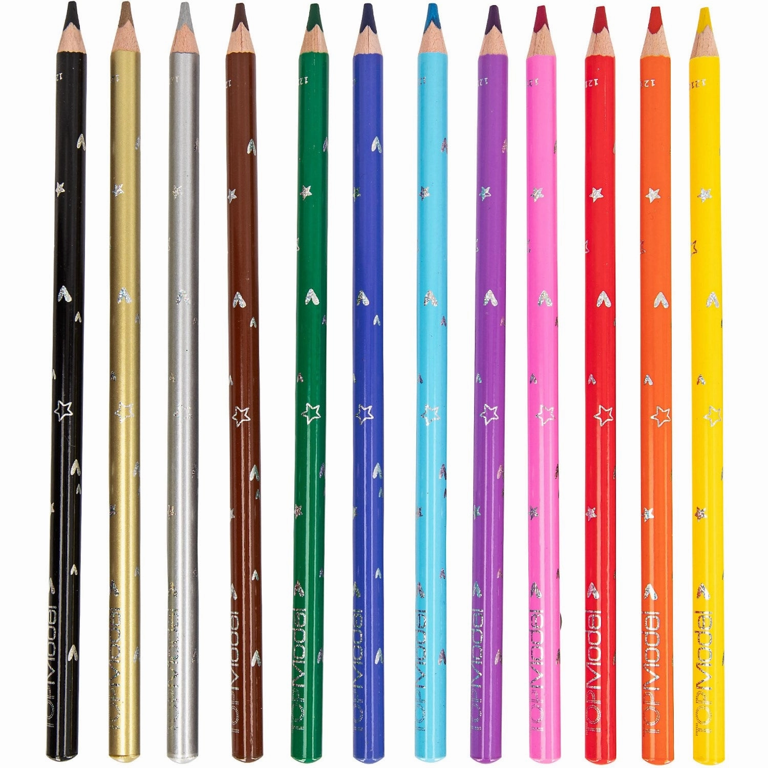 TOPModel Coloring Roulette   12 Crayons