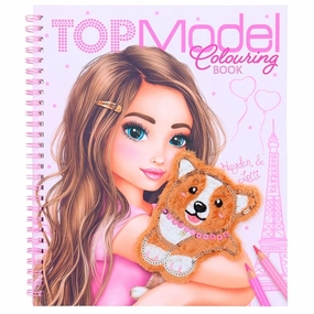 TOPModel Colouring Book Corgi