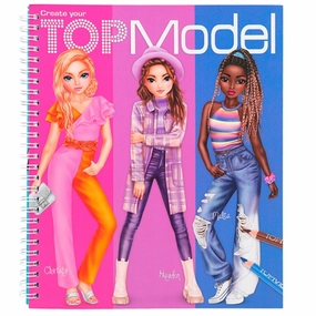 TOPModel Dress Me Up Stickerbook