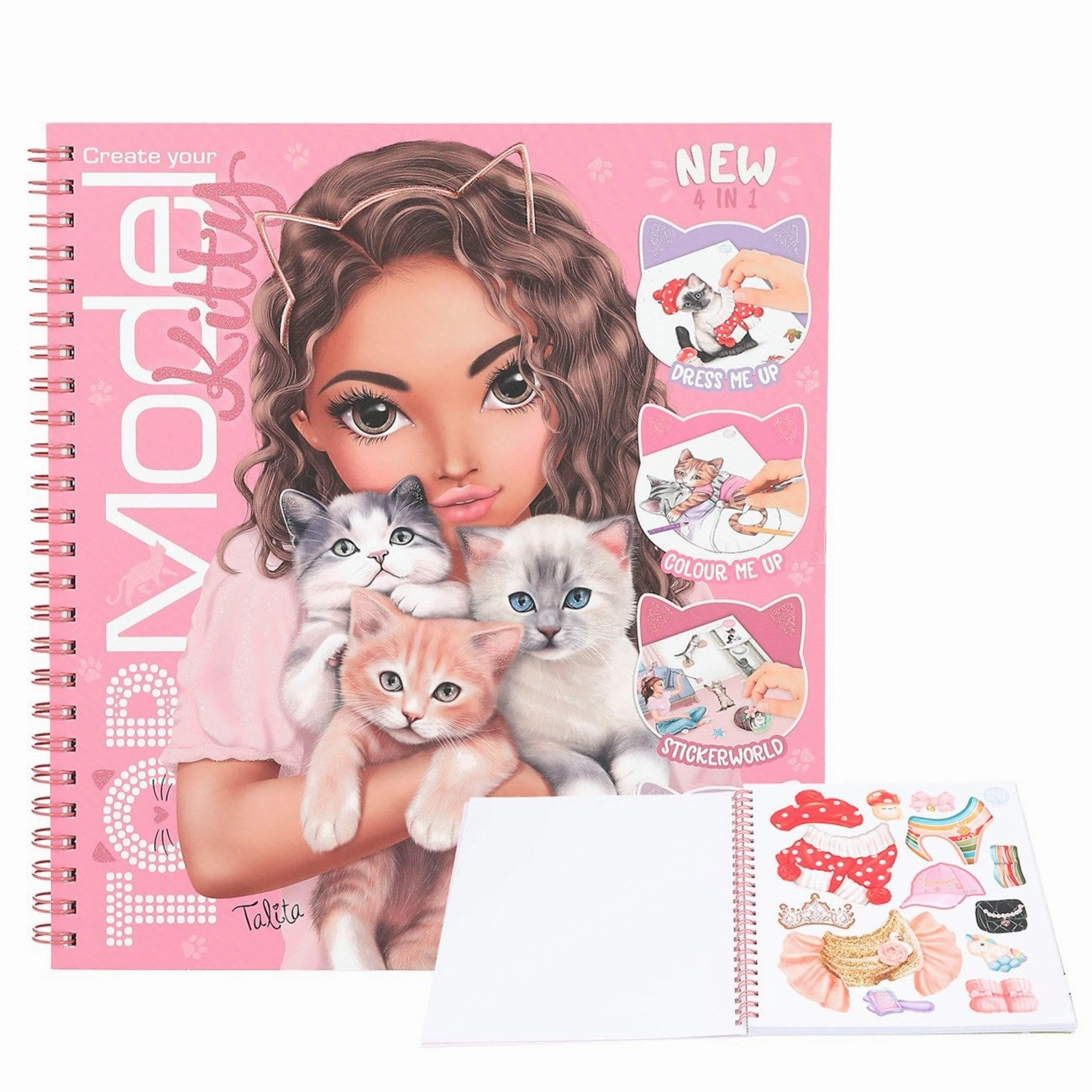 TOPModel Kitty Aktivitets- And malebAnd