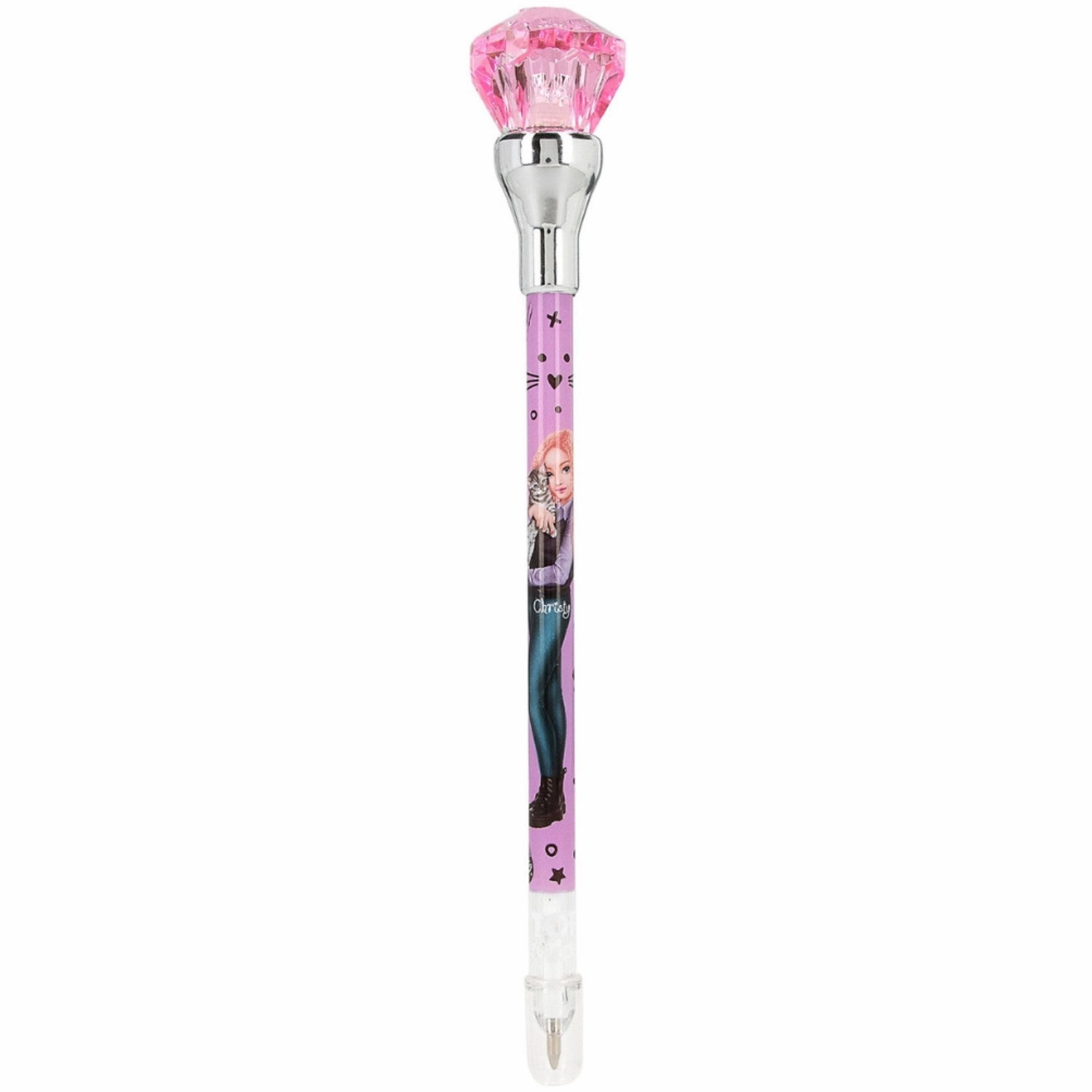 TOPModel Rebel Kitty Ballpen With Light Pink