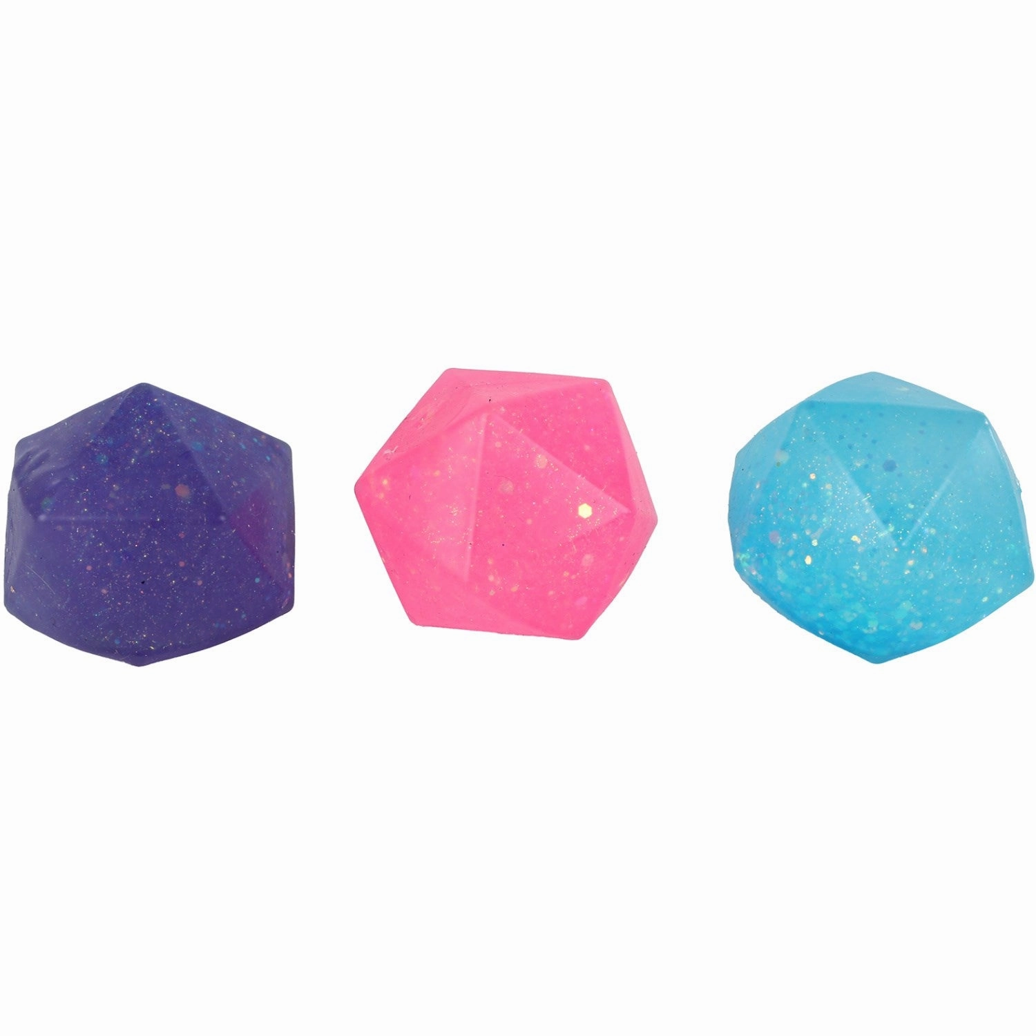 Trend Toys Sugar Squeeze Diamond Glitter Ball 3 Asst. CDU