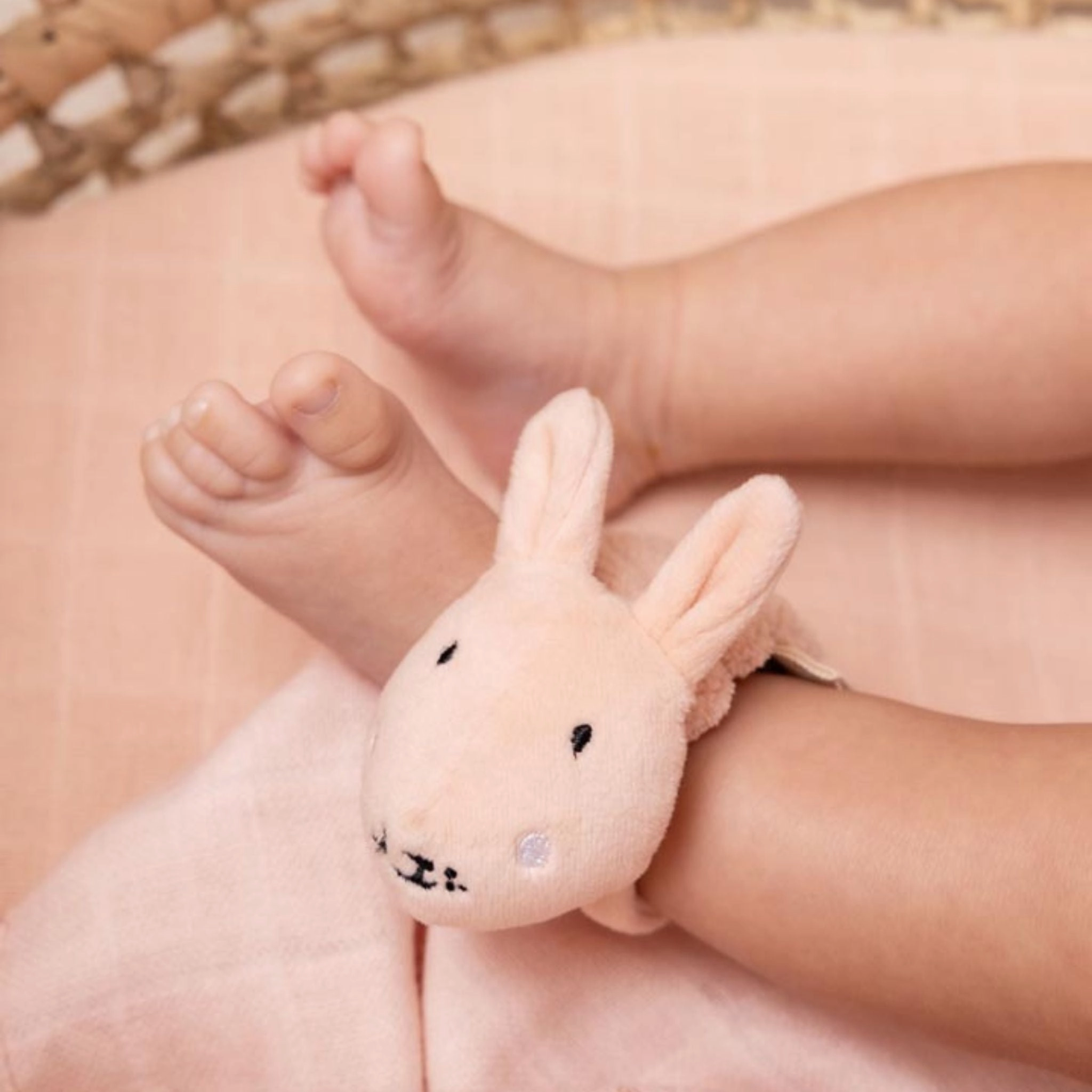 Trixie Wrist Rattle - Mrs. Rabbit