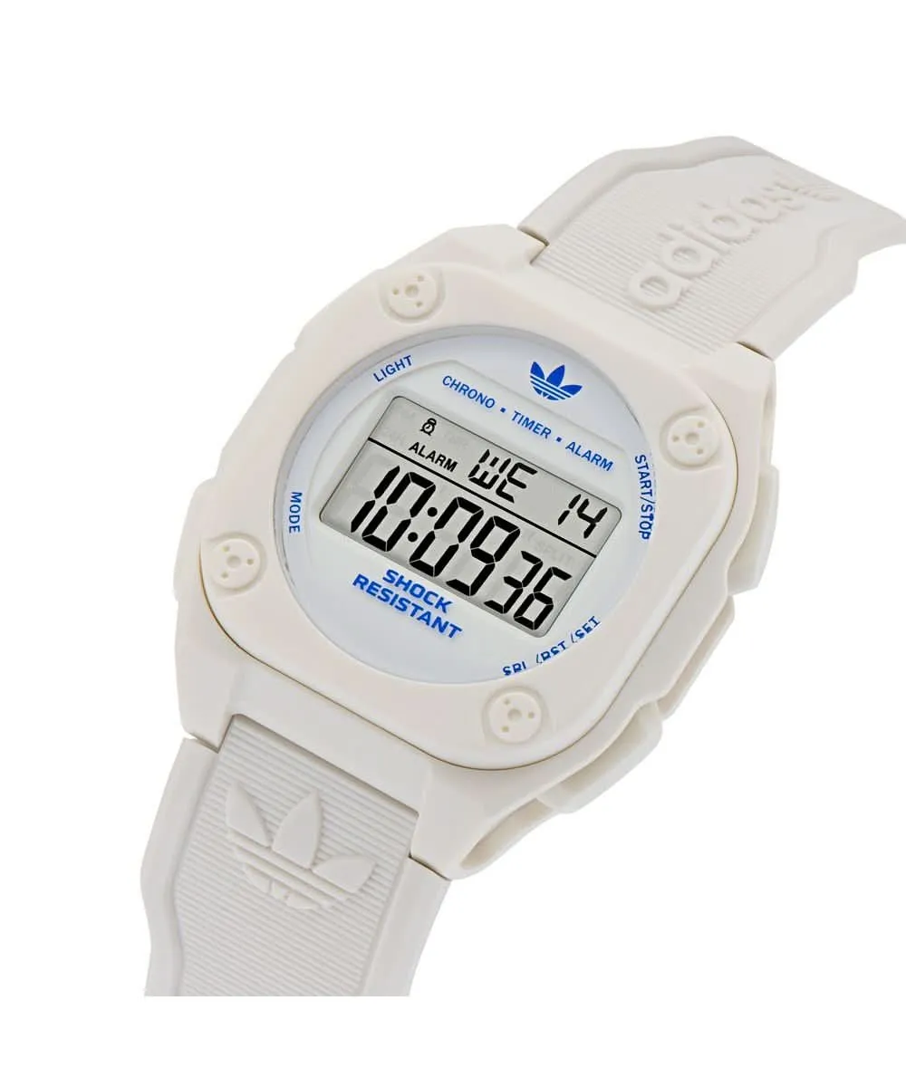 Unisex City Tech Four White Watch AOST25031