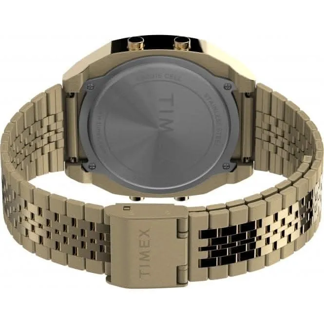 Unisex Timex Lab Timex 80 Gold-Tone Watch TW2V74300