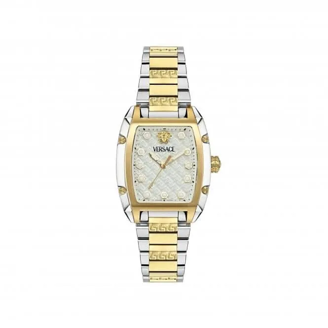 Versace Dominus White-Silver Sapphire Watch VE8K00424