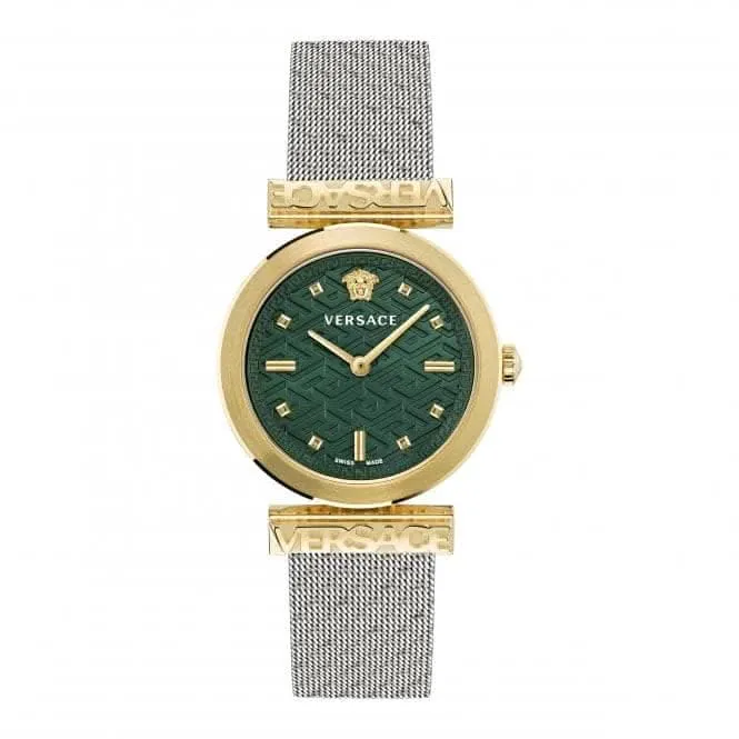 Versace Ladies Regalia Gold-Tone Watch VE6J00623