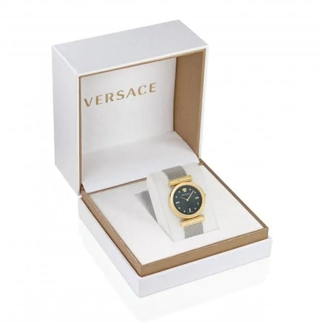Versace Ladies Regalia Gold-Tone Watch VE6J00623
