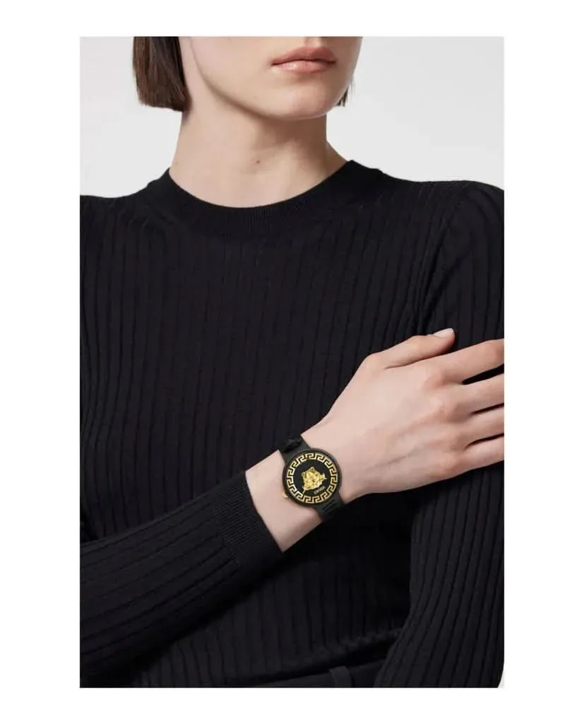 Versace Unisex Iconic Medusa Pop Black Watch VE8J00624