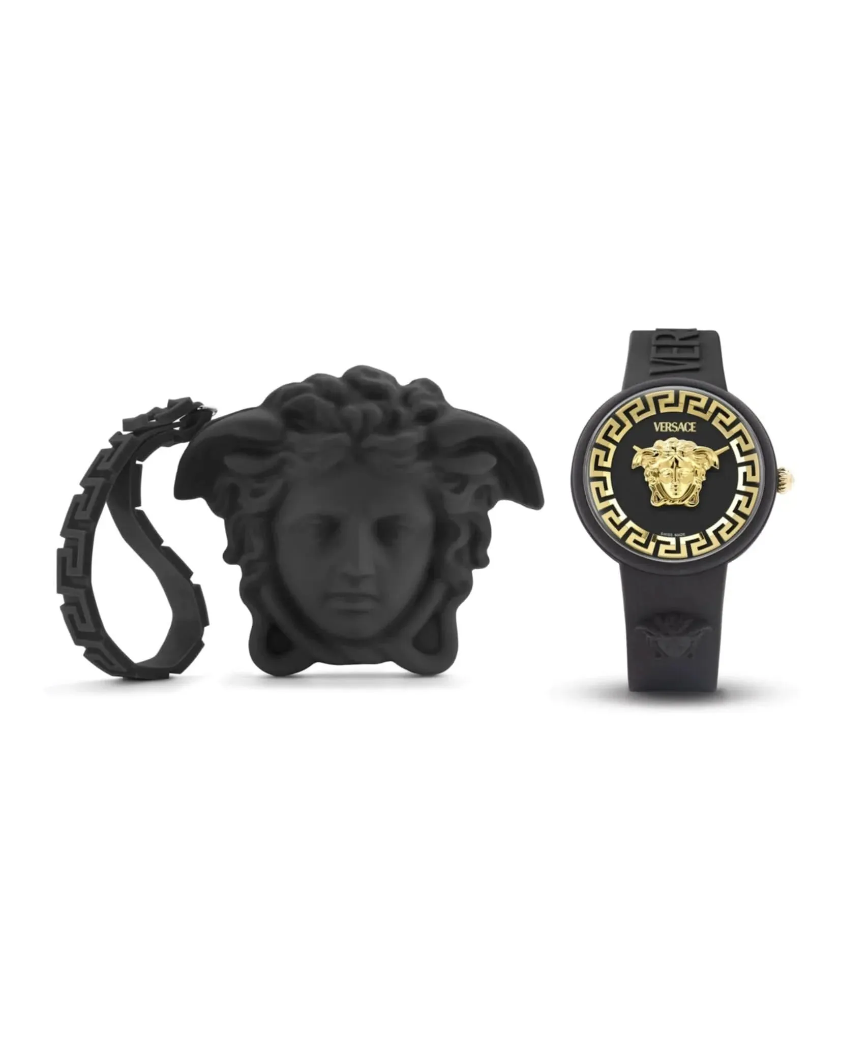 Versace Unisex Iconic Medusa Pop Black Watch VE8J00624