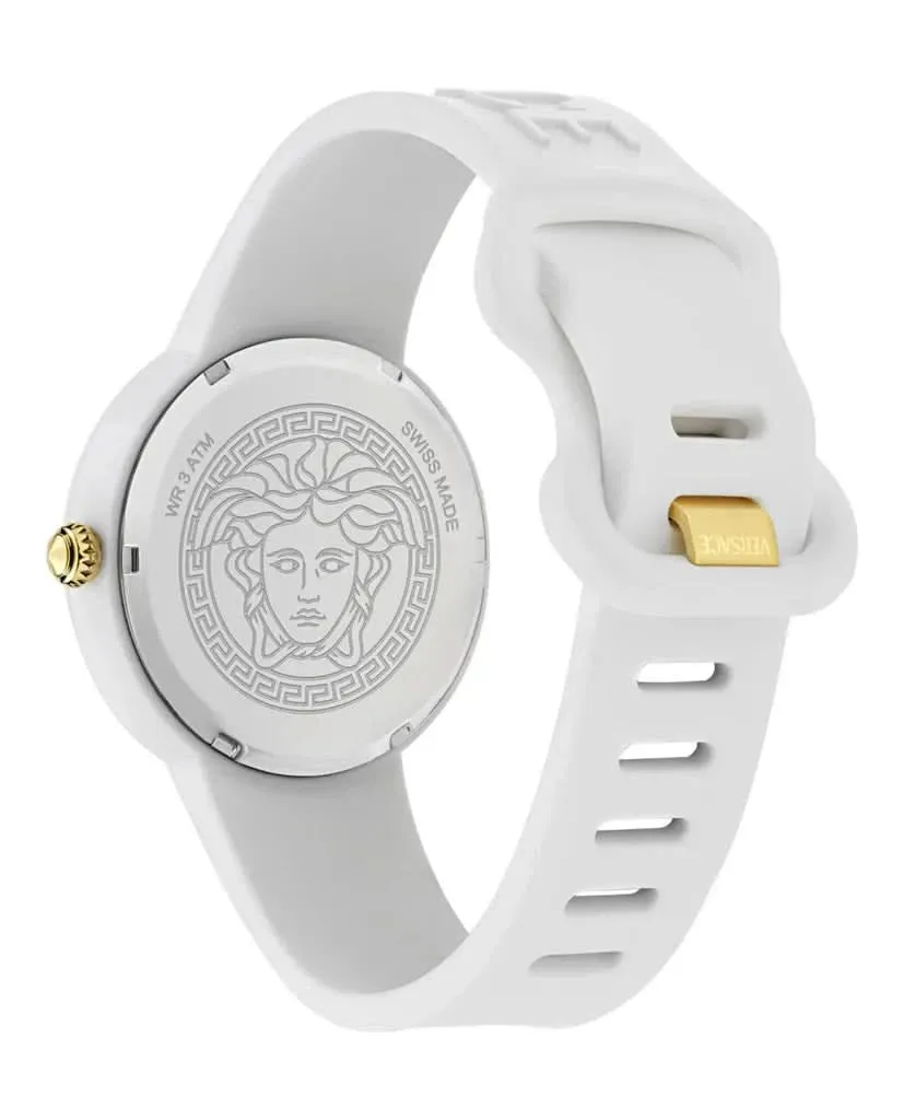 Versace Unisex Iconic Medusa Pop White Watch VE8J00524