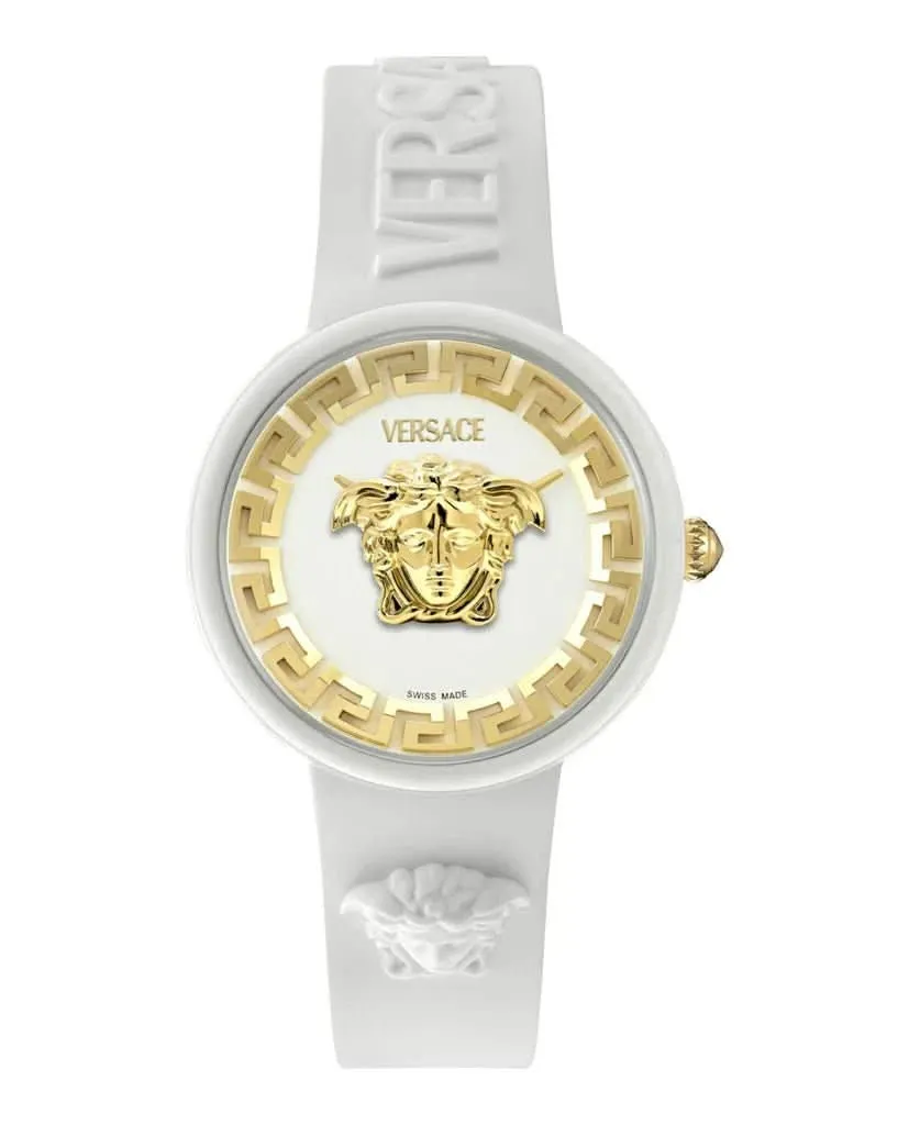 Versace Unisex Iconic Medusa Pop White Watch VE8J00524