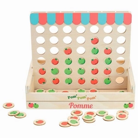 Vilac Four in a Row - Apples