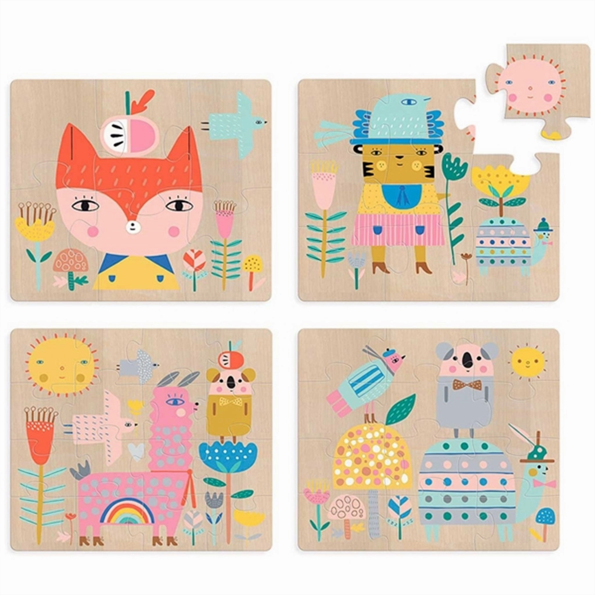 Vilac Puzzle 4 pcs