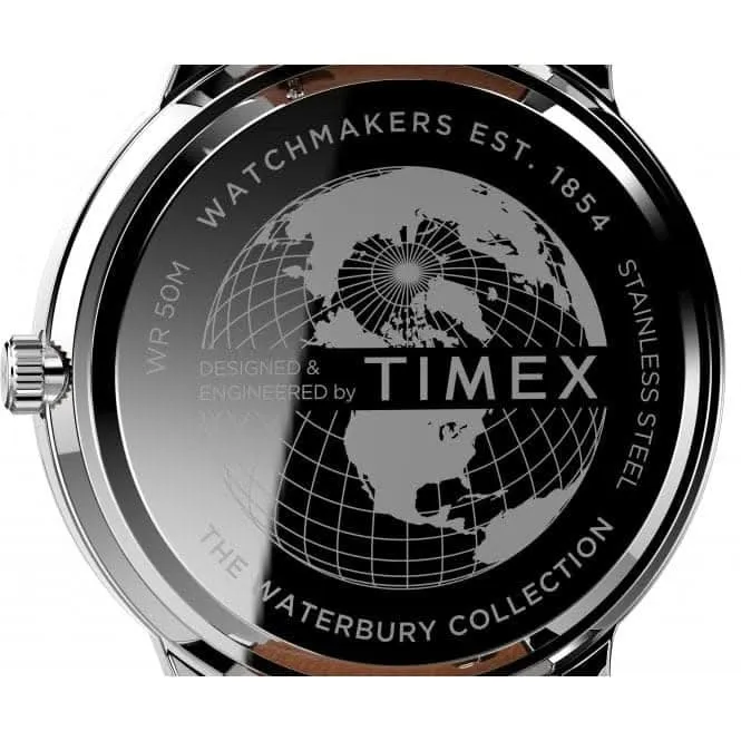 Waterbury Classic Leather Strap Watch TW2V73600