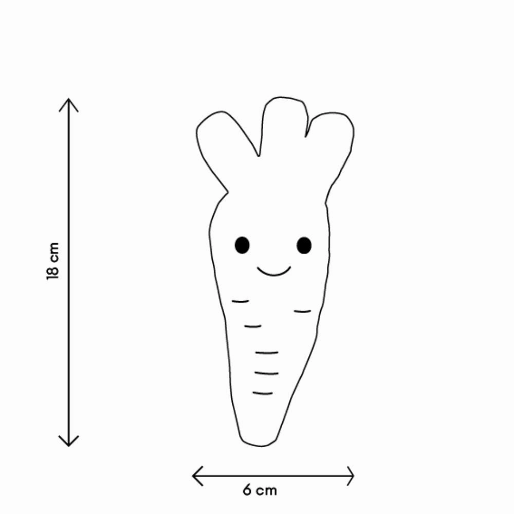 Wild & Soft Garden Friends Carrot