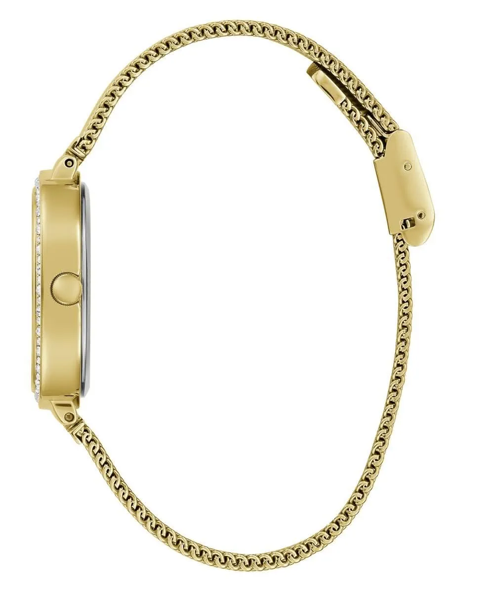 Women's Gold Green Tapestry Watch GW0354L5