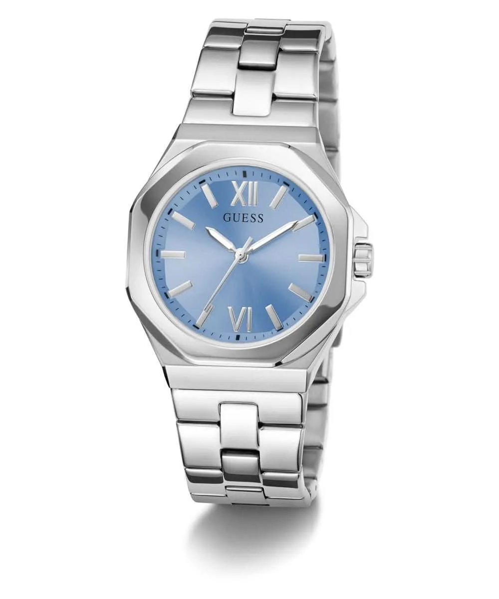 Women's Silver Blue Empress Watch GW0873L1