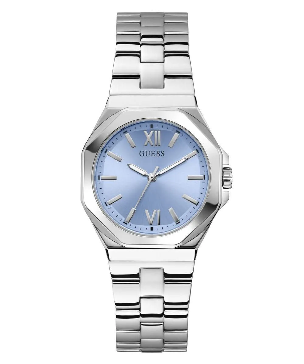 Women's Silver Blue Empress Watch GW0873L1