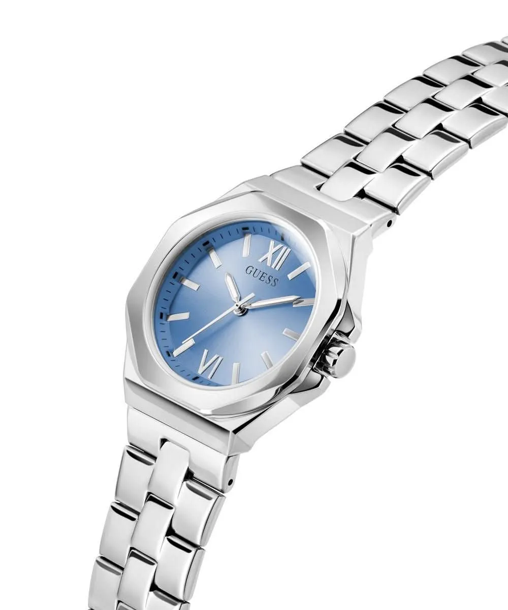 Women's Silver Blue Empress Watch GW0873L1