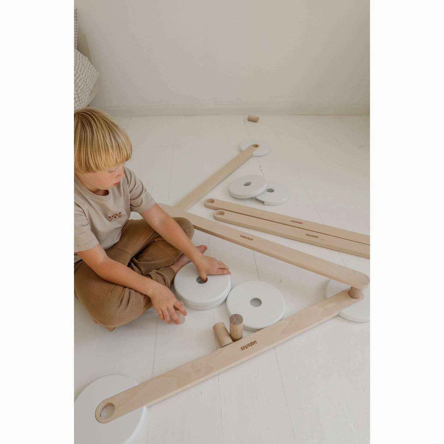 Woobiboo Acrobatic L Woobiboo Balance And Building Set - 2 In 1 Fun