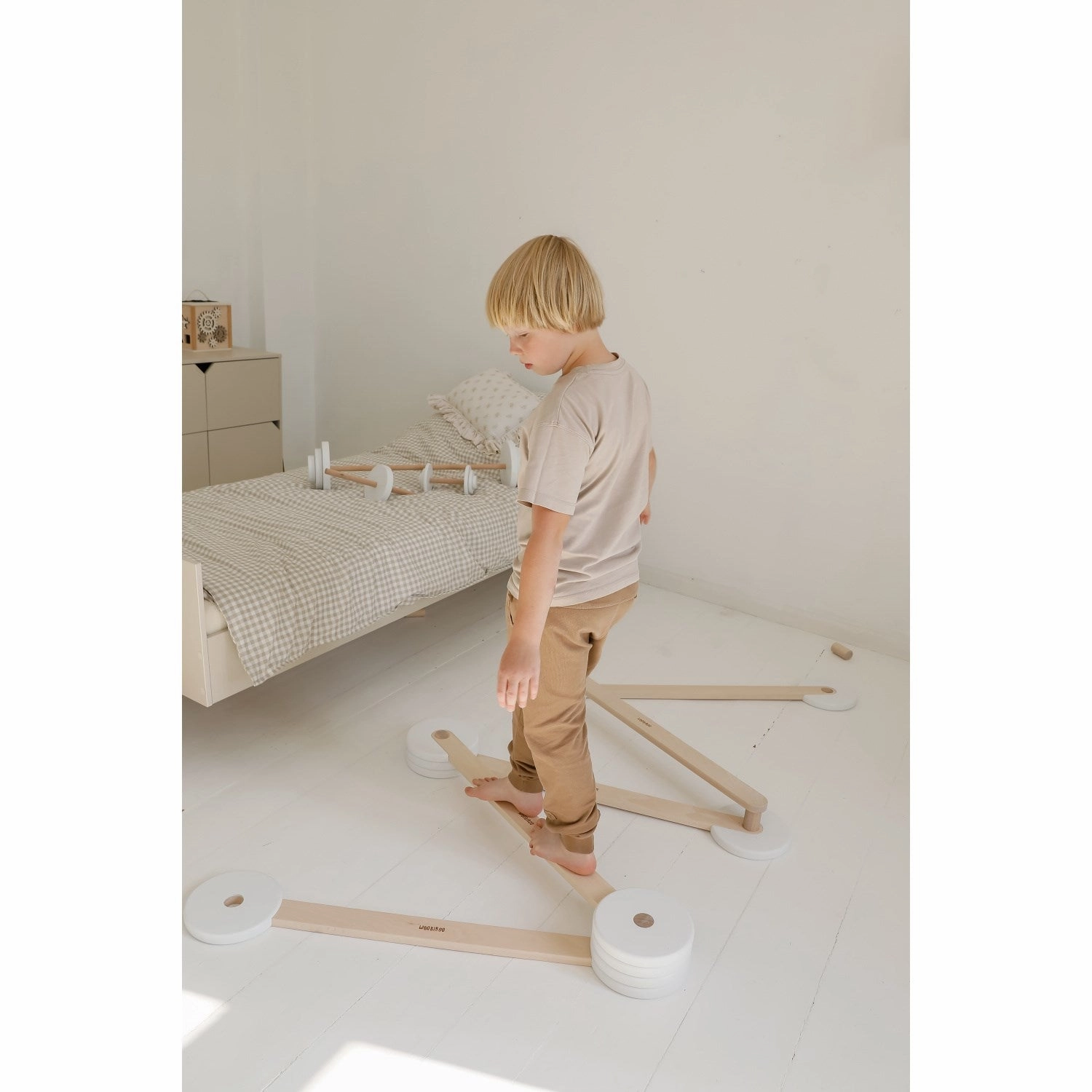 Woobiboo Olimpic Xl Woobiboo Balance And Building Set - 2 In 1 Fun