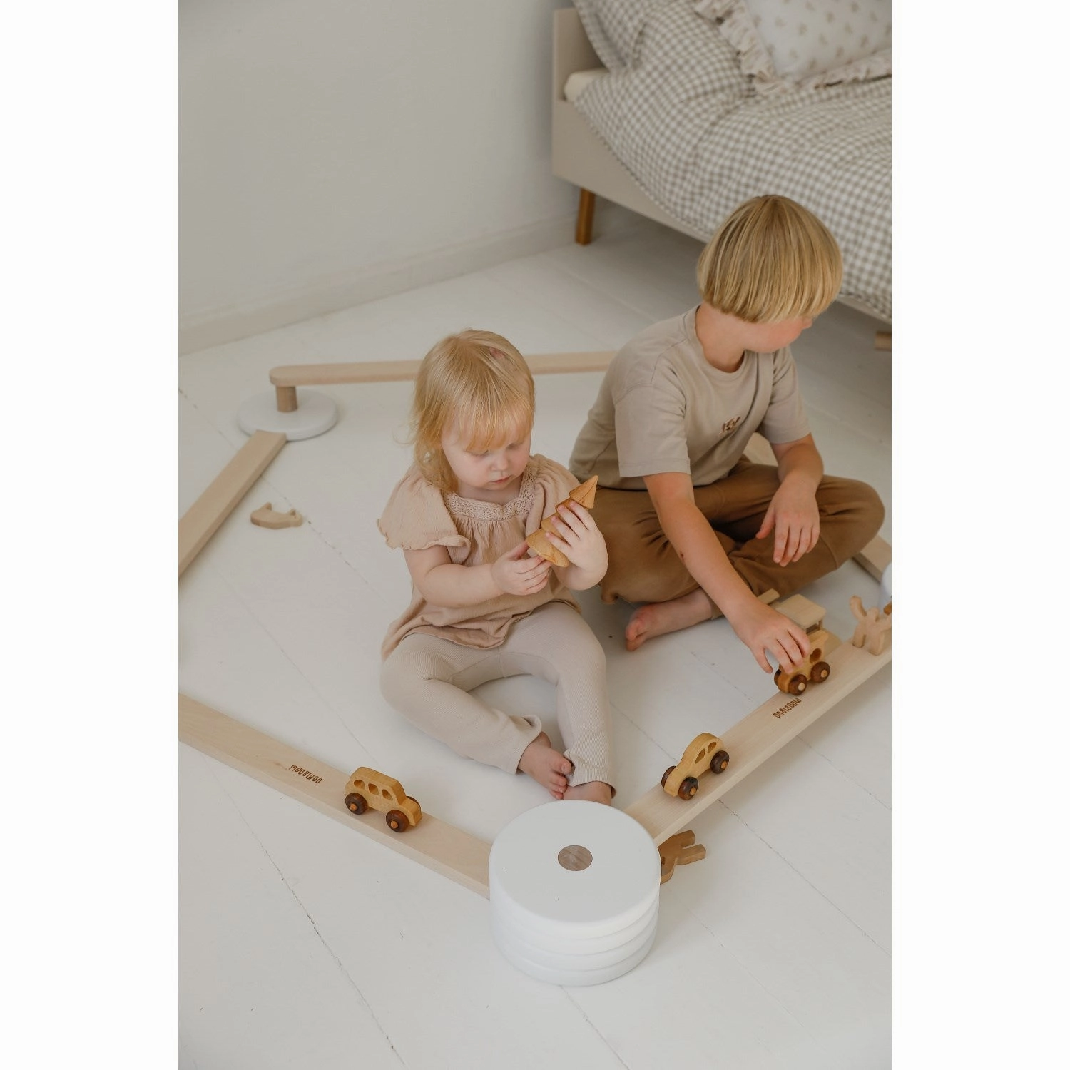 Woobiboo Olimpic Xl Woobiboo Balance And Building Set - 2 In 1 Fun