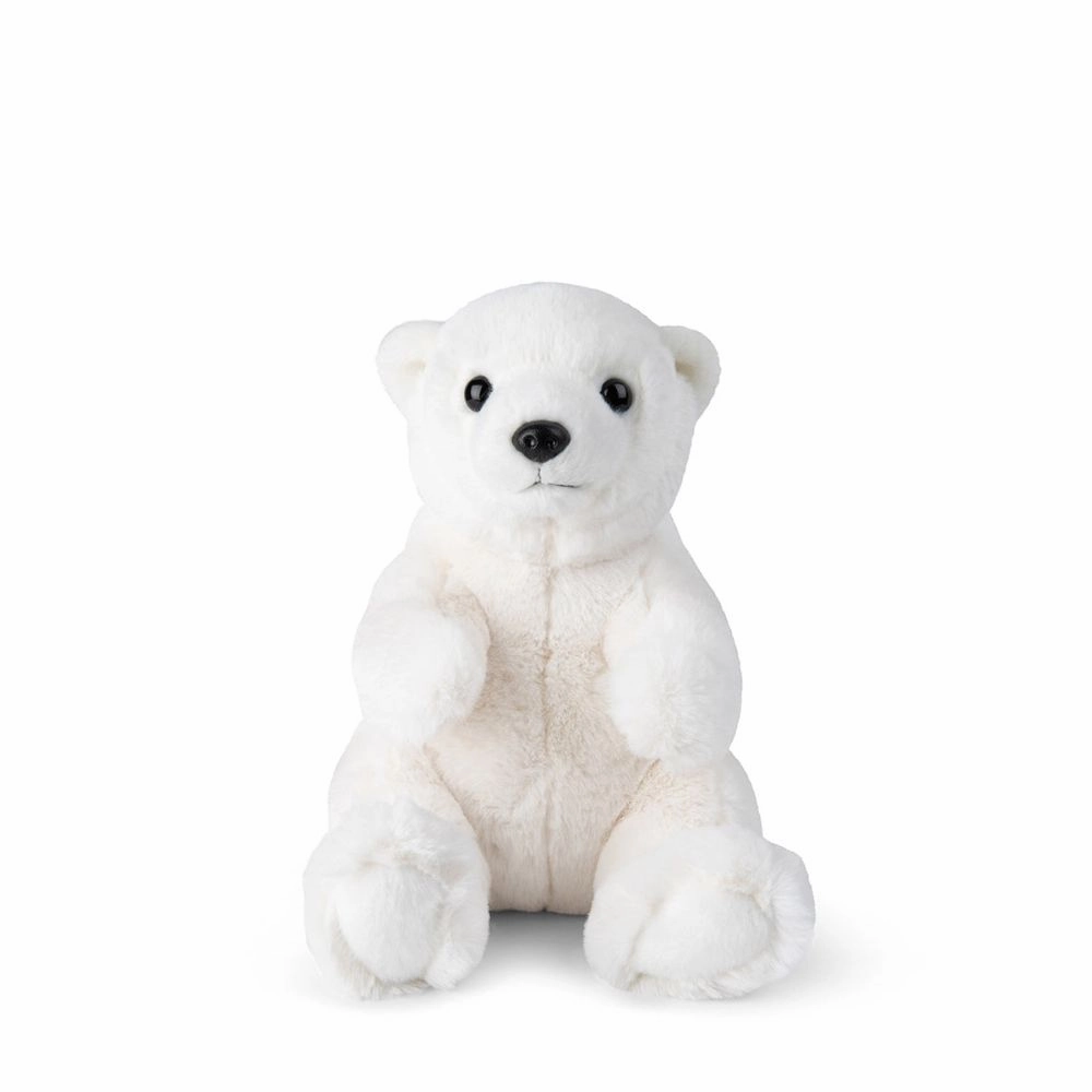 WWF Bon Ton Toys X WWF Eco Polar Bear Sitting- 23 cm - 9"