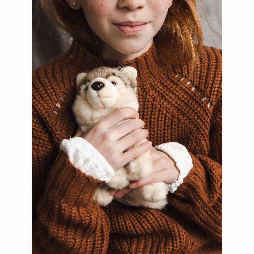 WWF Bon Ton Toys X WWF Eco Wolf Floppy - 15 cm - 6"