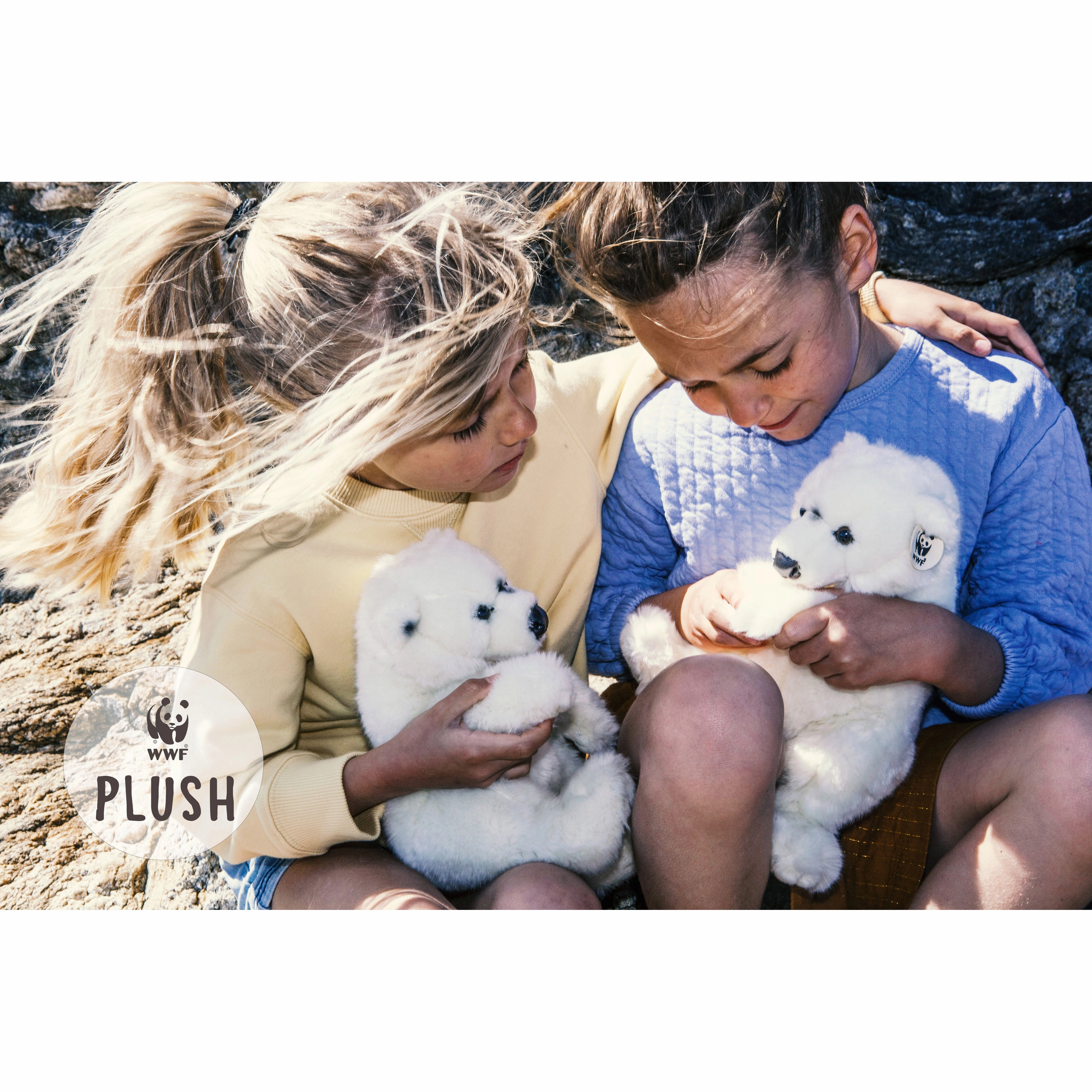 WWF Polar Bear Floppy - 15cm