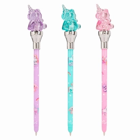 Ylvi Ballpoint pen w/unicorn and candle