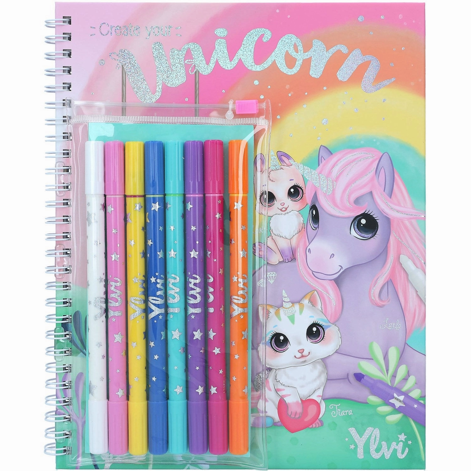 Ylvi coloring book w/markers