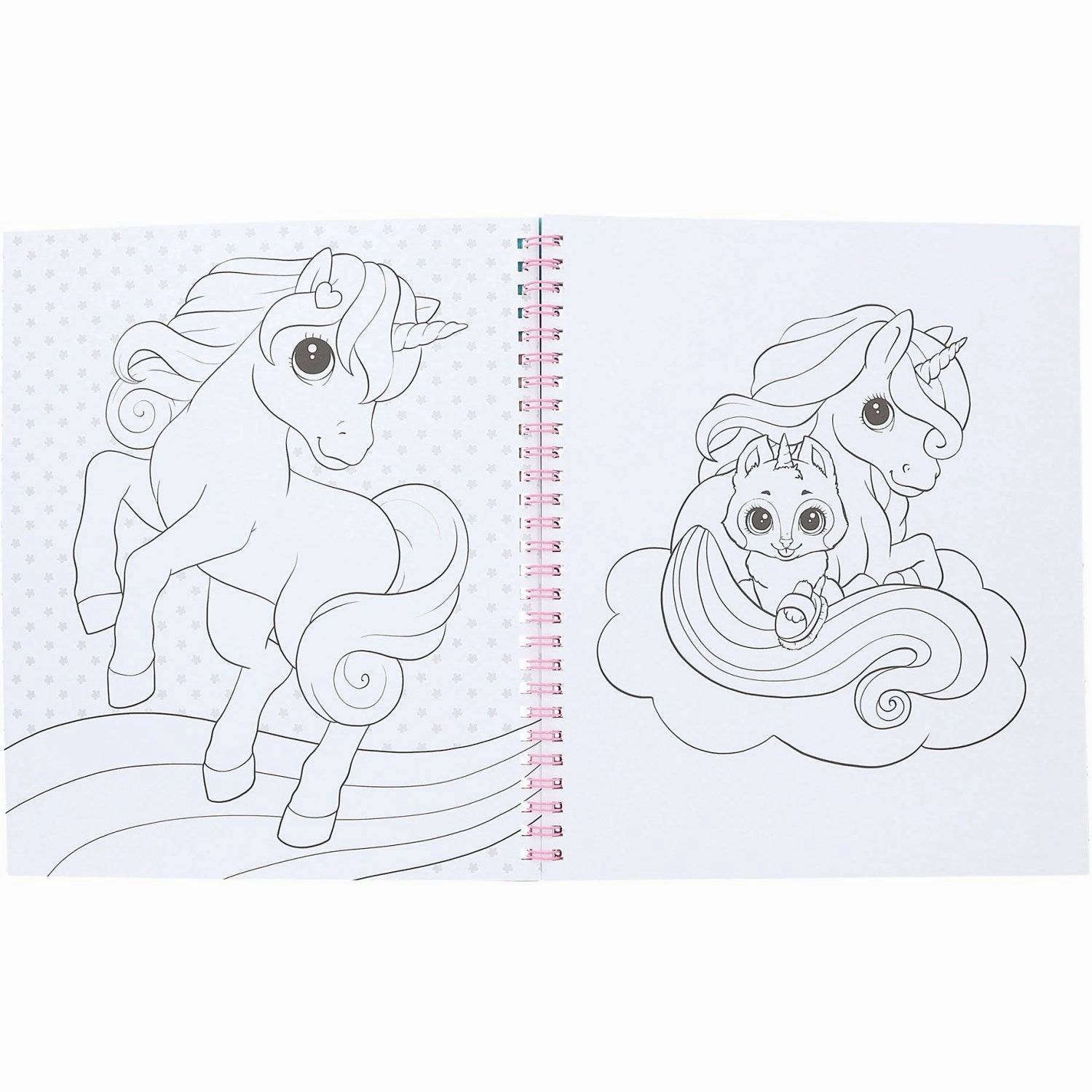 Ylvi coloring book w/sequins