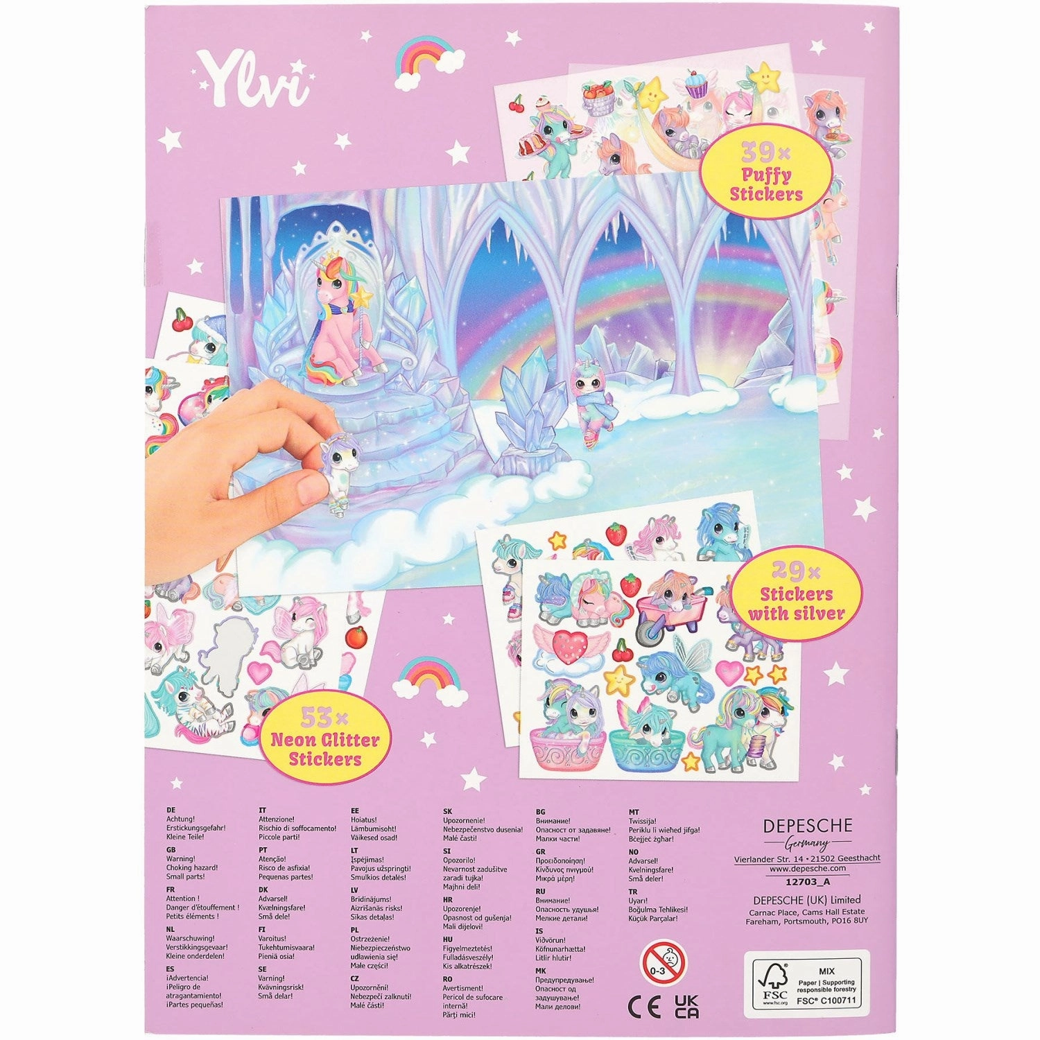 Ylvi Unicorn Activity Book